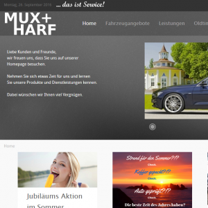 mux automobile webdesign wordpress